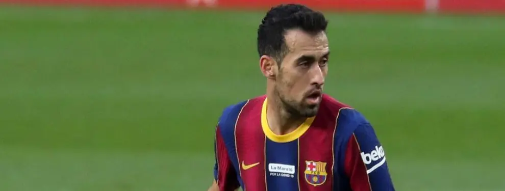 Llegará para echar a Sergio Busquets: el fichaje que tiene Laporta