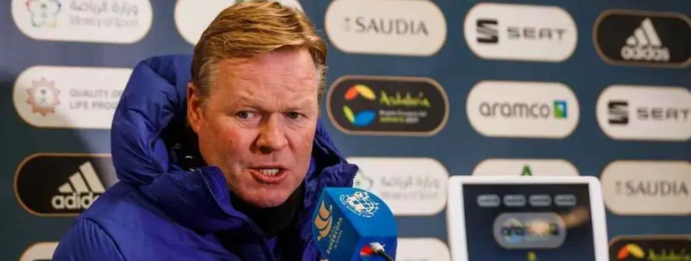 Koeman pide a su crack por 17 kilos: regalo sorpresa para Zidane