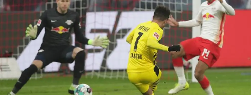 Jadon Sancho está en el mercado: el Borussia Dortmund tiene un relevo