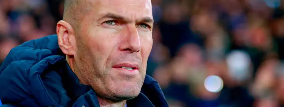 Zinedine Zidane se harta de un peso pesado del Real Madrid