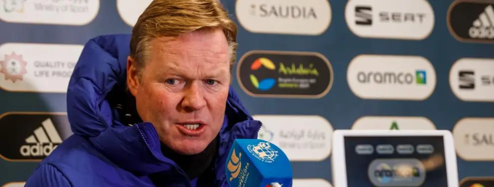 ¡Tiene dos semanas para dejar el Barça! Koeman no lo va a poner más