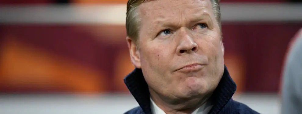 ¡Este es el favorito para echar a Ronald Koeman! Sorpresa muy gorda