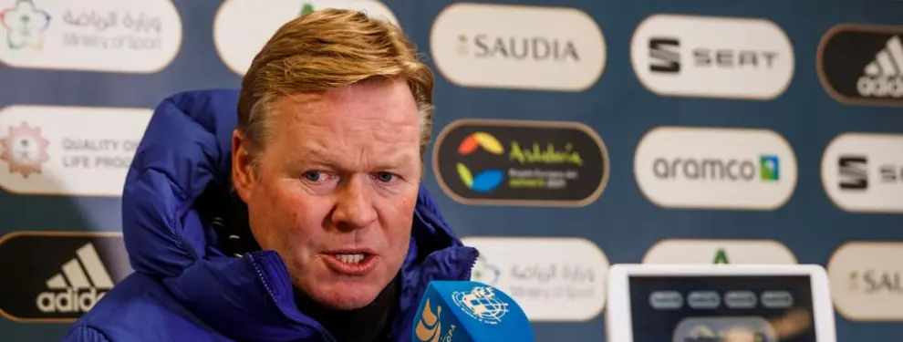 Se lo regalan a Ronald Koeman: delantero ‘top’ a precio de ganga