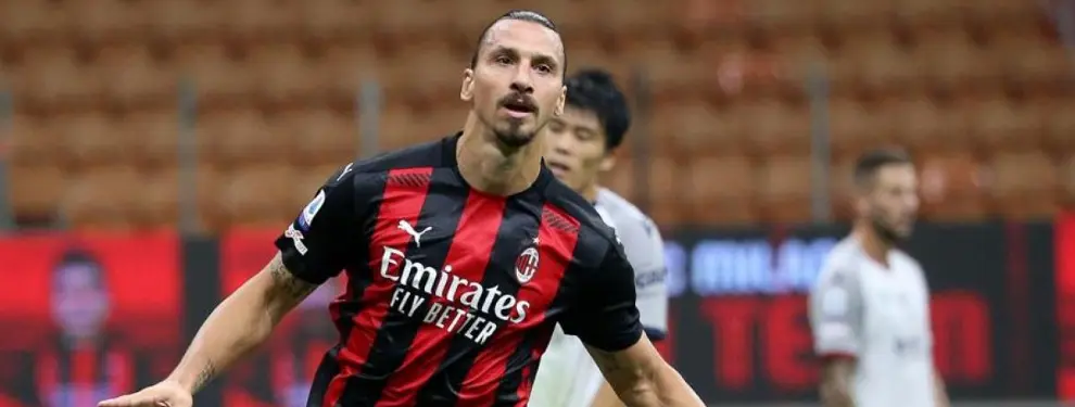 Ibrahimovic le hace un favor al Barça y se lleva a dos descartes