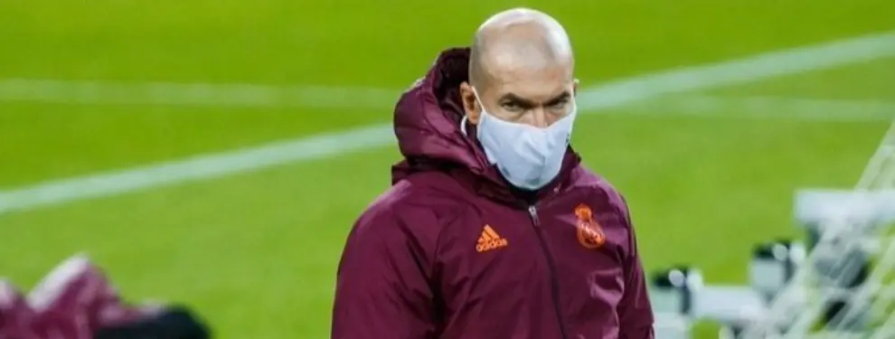 Florentino Pérez amenaza a Zidane con el sustituto más temido, está KO