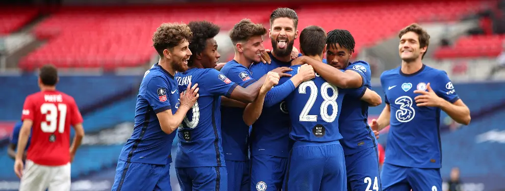 Mazazo para Zinedine Zidane: el Chelsea se lleva a su gran sueño