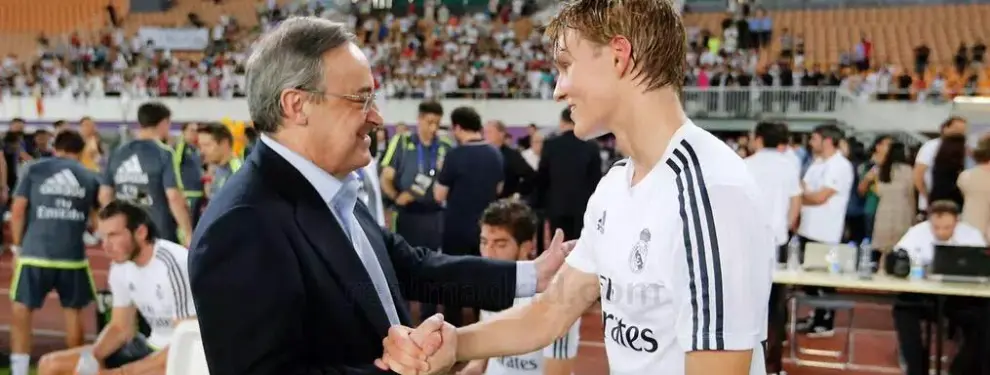 Florentino fija destino a Odegaard e incendia Madrid: rival directo