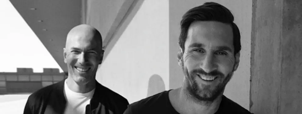 El relevo de Zinedine Zidane puede ser el técnico deseado por Messi