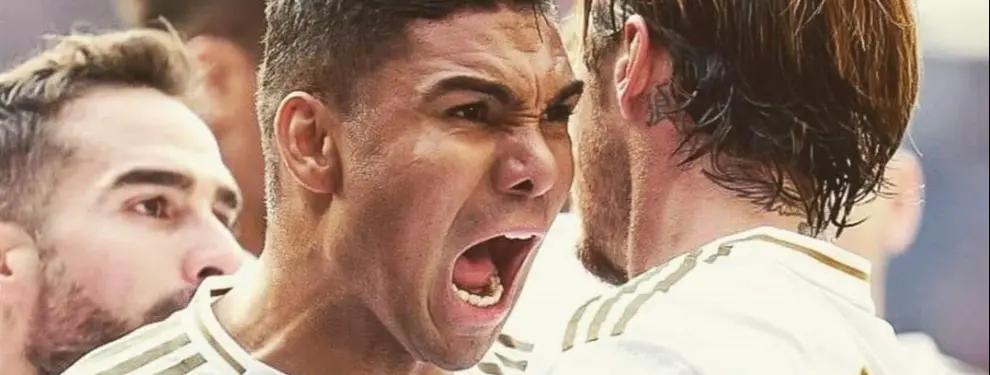 Casemiro inicia la reforma en el Madrid: Zidane y Florentino alucinan