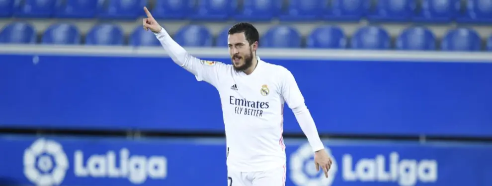 Hazard se lo avisó a Zidane antes del Alavés-Real Madrid (¡y lo hizo!)