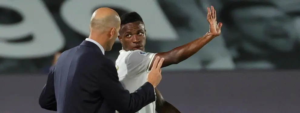Zidane quiere colocar a Vinícius en este fichaje (y no lo aceptan)
