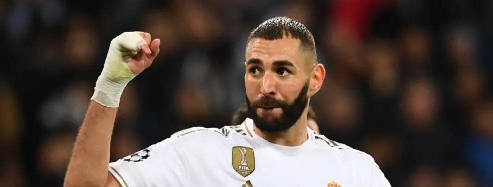Benzema se lo explica a Florentino Pérez: Es un movimiento interesante