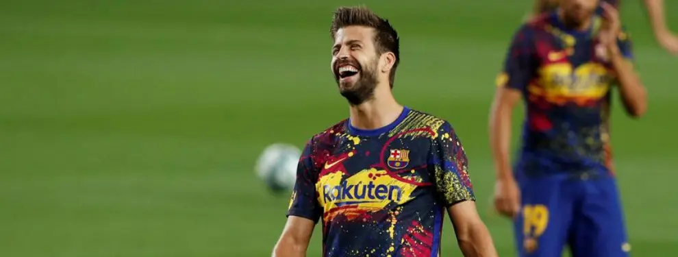 Gerard Piqué se queda pasmado: el central ofrecido al Barça