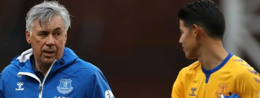 Carlo Ancelotti y James Rodríguez acuerdan el fichaje: robo al Madrid