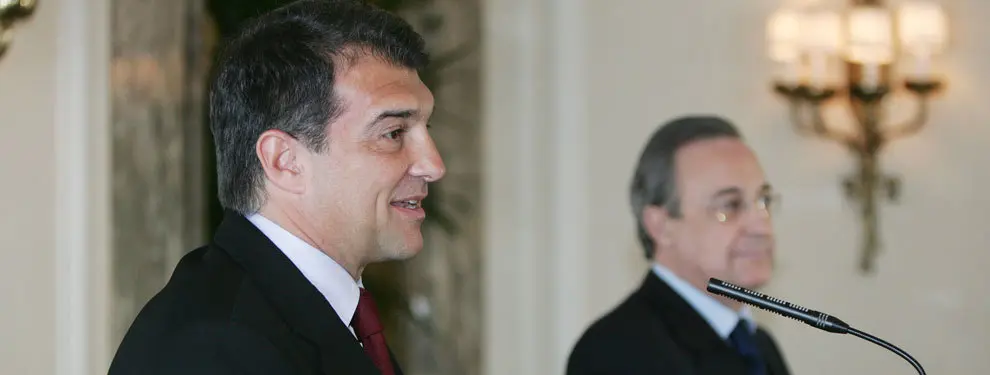 Joan Laporta paga el doble para quitárselo a Florentino Pérez: bomba