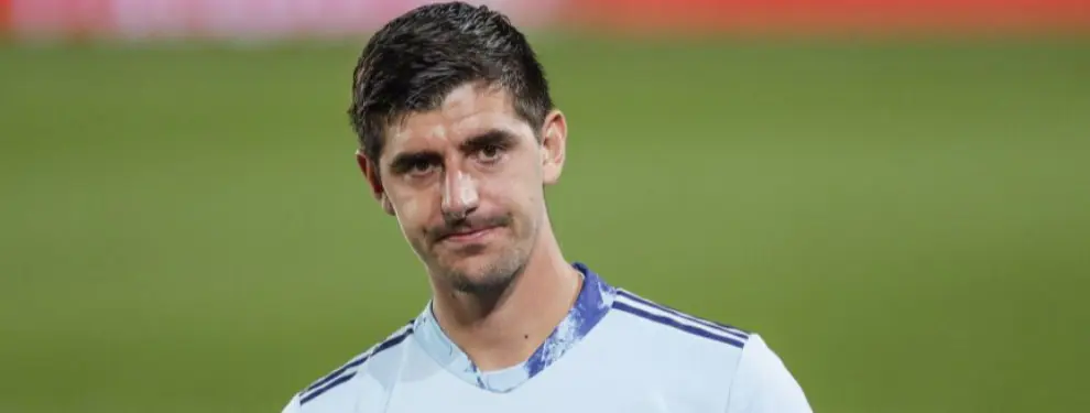 Florentino Pérez planea un inesperado cambio: ¡Courtois puede salir!