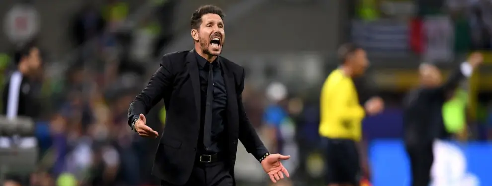 Simeone pide un jugador que no está en la lista de los grandes