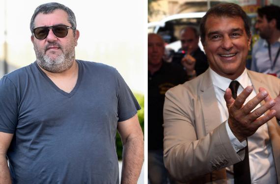 Mino Raiola lo pacta con Joan Laporta: será el mejor del planeta