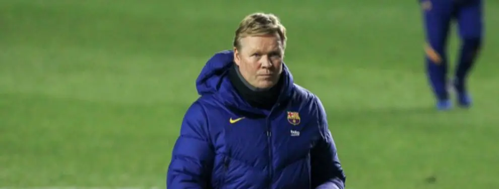 Ronald Koeman duda mucho y lo teje: 25 kilos y él para atar la bomba