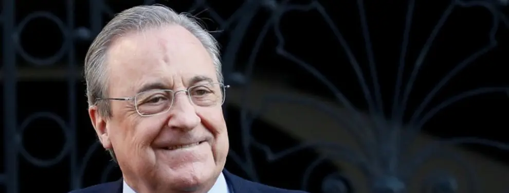 Florentino Pérez tiene un 2x1 para el Madrid: entrenador y jugador