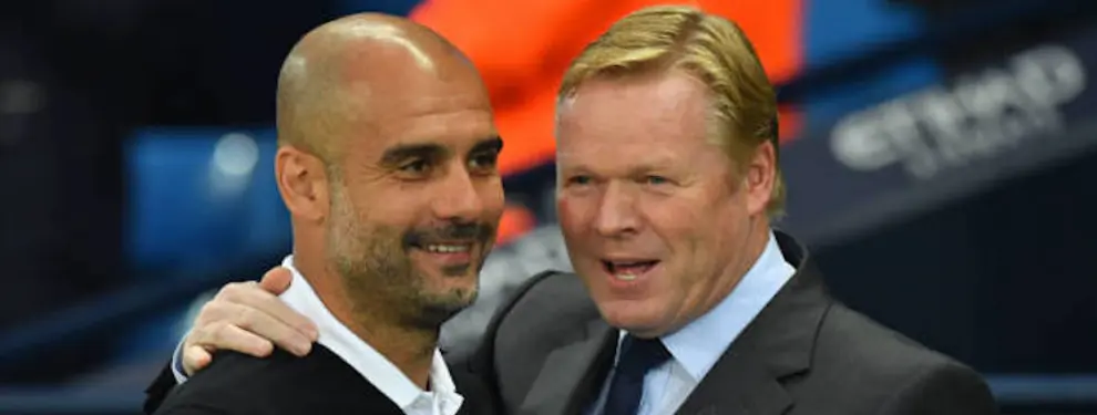 Koeman y Guardiola siguen buscando ‘9’: su favorito les deja plantados