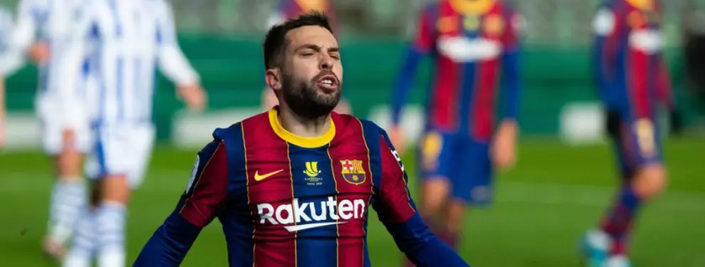 Llama para ser el relevo de Jordi Alba: quiere ir al Barça como sea