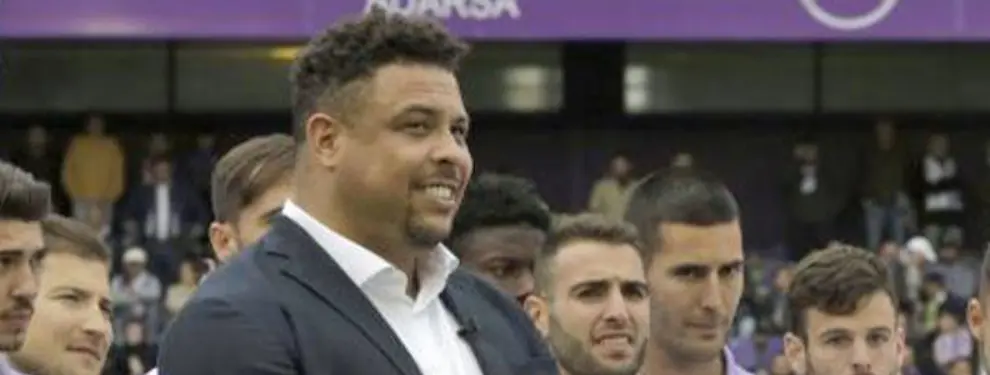 Ronaldo Nazário ficha con maestría para el Real Valladolid