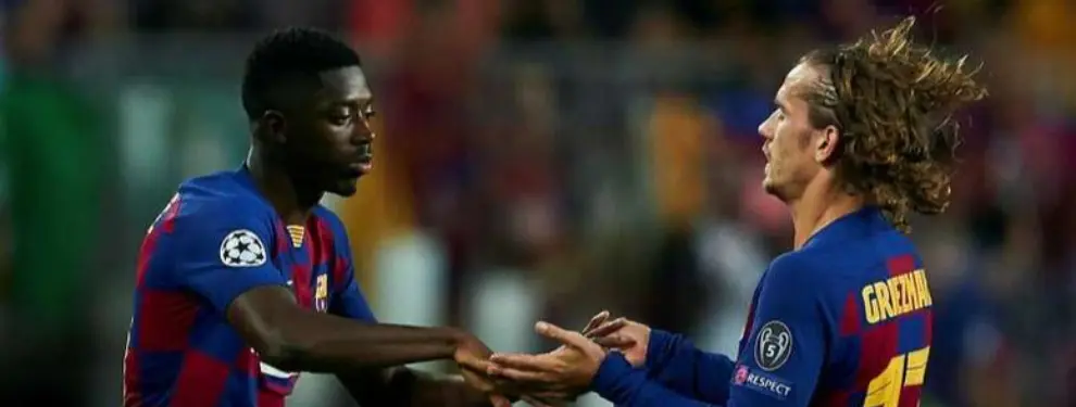 Griezmann y Dembélé le temen. Peligra su puesto por este fichaje bomba