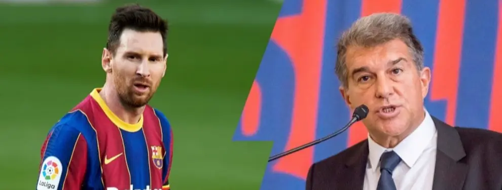 Laporta hace público como lograr que Messi se quede y la fecha clave