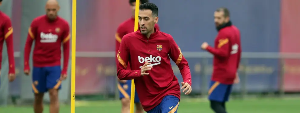 Opción ‘low cost’ para relevar a Sergio Busquets en el Barça