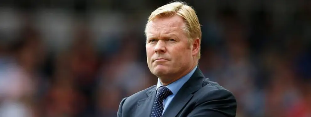 ¡Llamada sorpresa para cargarse a Koeman! El técnico que se ofrece