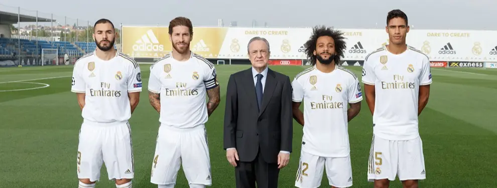 Florentino Pérez y Zidane chocan: ¿te vas a cargar a los 4 capitanes?