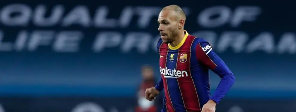 Pide el ’9’ de Martin Braithwaite: el delantero que sueña con el Barça
