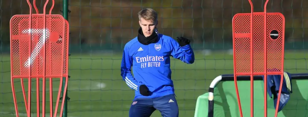 La cláusula secreta que el Madrid forzó a firmar a Arteta por Odegaard