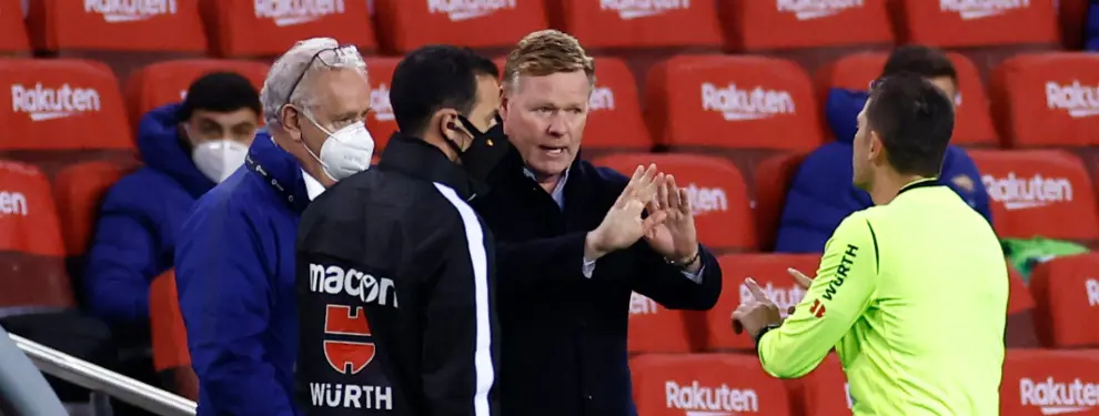 Ronald Koeman le enseña la puerta de salida a un canterano TOP