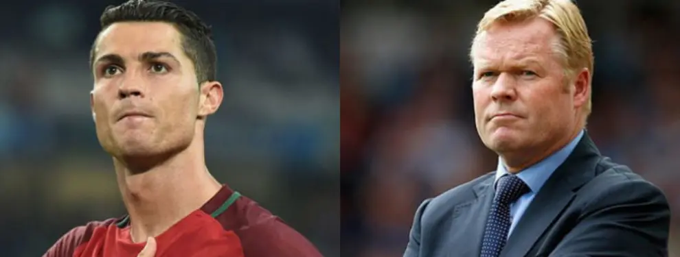 Ronald Koeman alucina: el nuevo Cristiano Ronaldo quiere ir al Barça