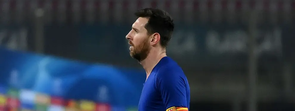 Leo Messi desaparece, no es el problema pero ya no es la solución