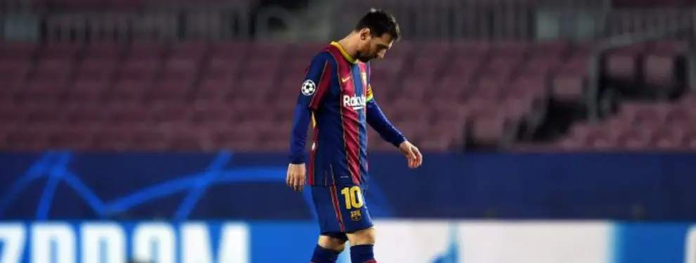 Leo Messi deja el Barça y firma un contrato (pero no con el PSG)