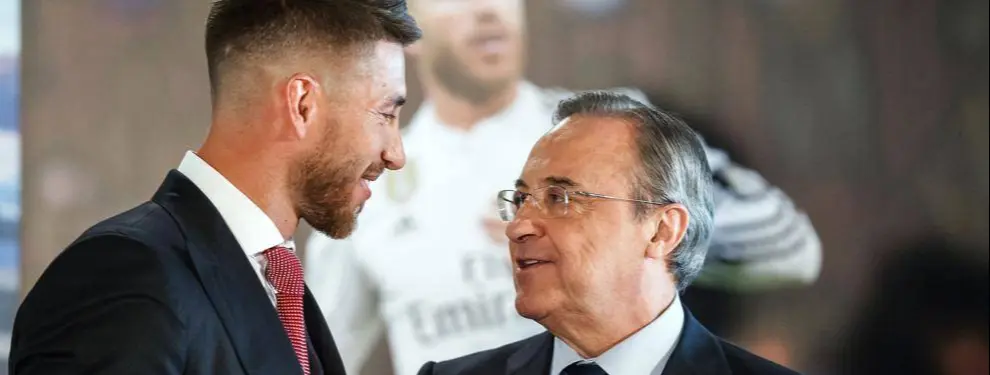 Florentino Pérez se avanza al Barça y cierra el sustituto de Ramos