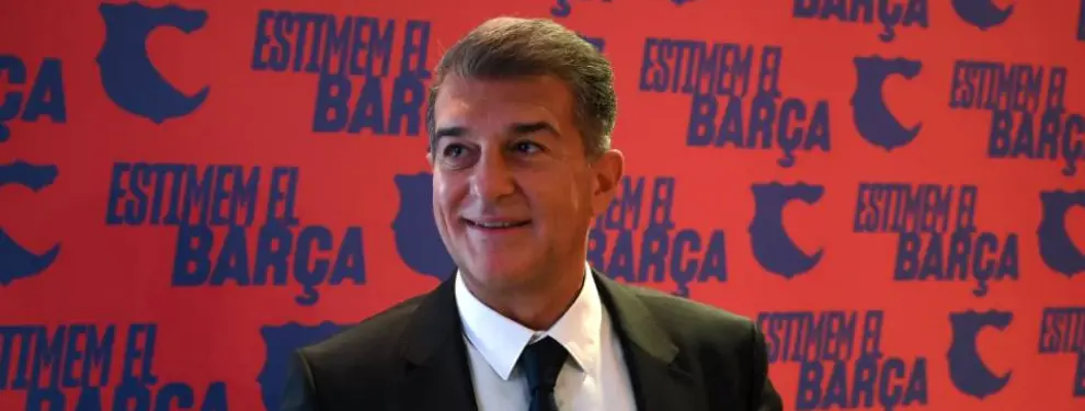 ¡Increíble! El tapado de Joan Laporta para la delantera del Barça