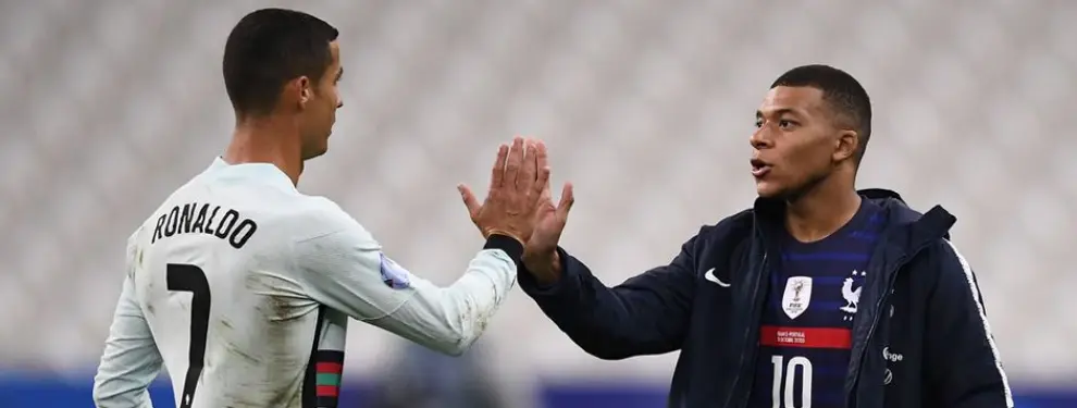 ¡Cristiano Ronaldo no pudo hacer algo que Kylian Mbappé ya ha logrado!