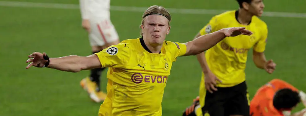 Haaland quiere jugar en la Premier. Se aleja del Madrid y tiene oferta