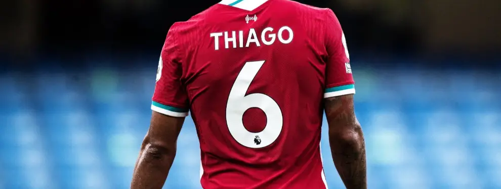 Thiago Alcántara, sentenciado por el compatriota de Klopp: 40 kilos