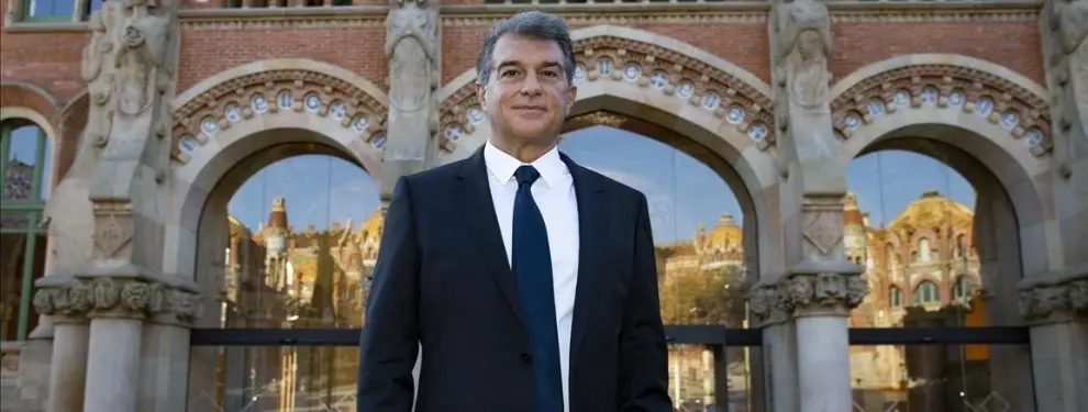 Joan Laporta piensa en un tapado para la zaga a precio económico