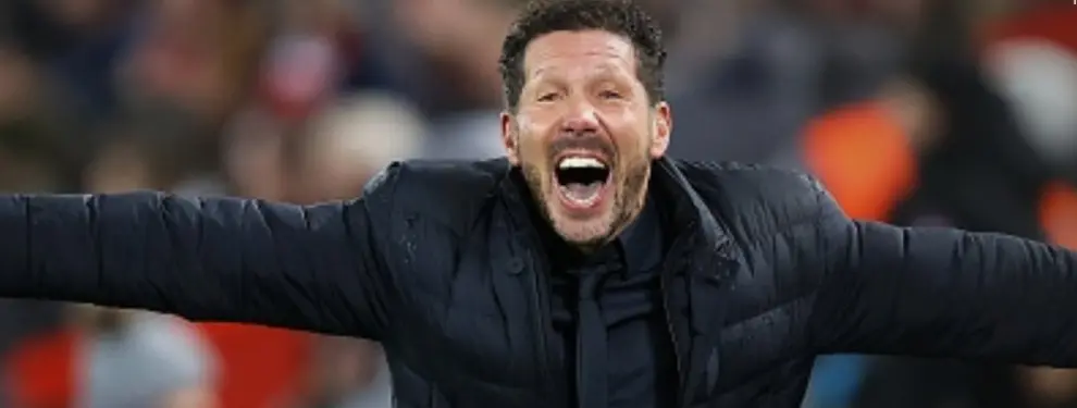 El Cholo Simeone está exultante, vuelve su estrella favorita