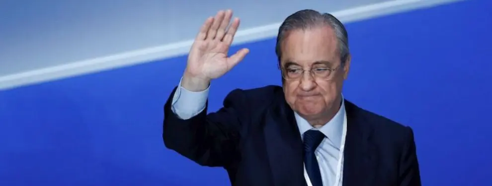 Florentino Pérez descarta a un central: no tiene nivel para el Madrid