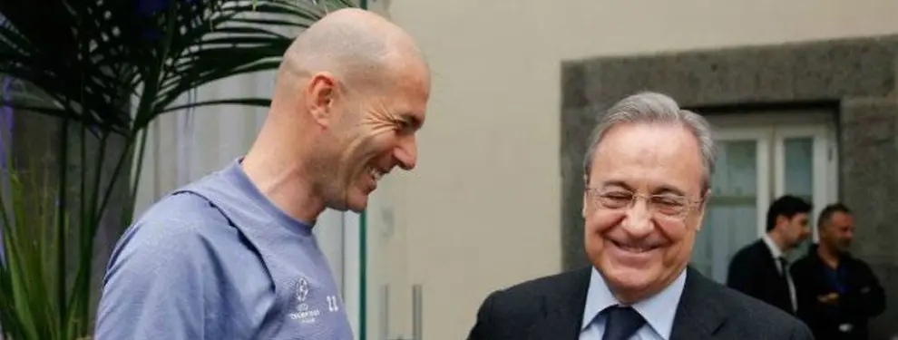 El crack quiere ir a la Premier, Zidane y Florentino le ayudarán