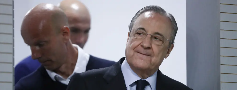 Florentino Pérez le abre la puerta de salida a este crack y viene él