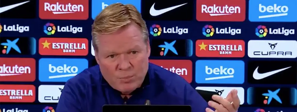 Enfado de Koeman. Lo supo el martes y aún no se lo cree (¡habrá lío!)