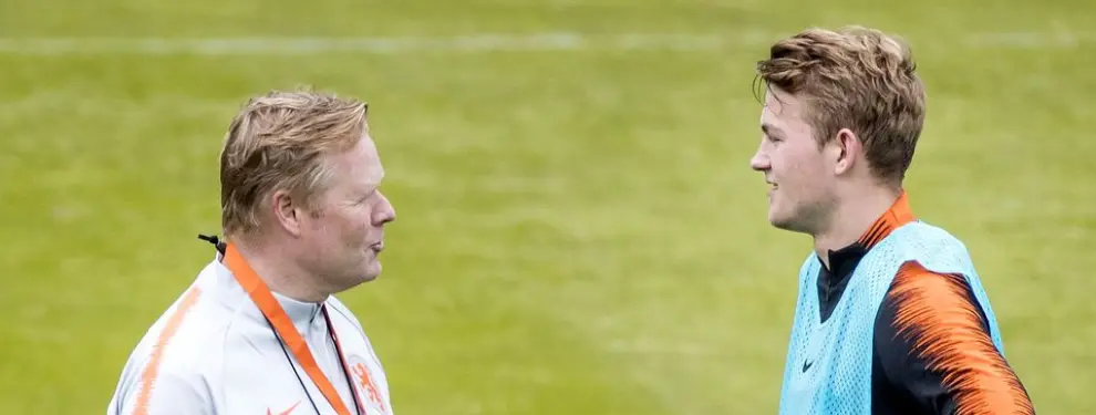 Ronald Koeman lo tenía hecho con su compatriota, pero llegó el United